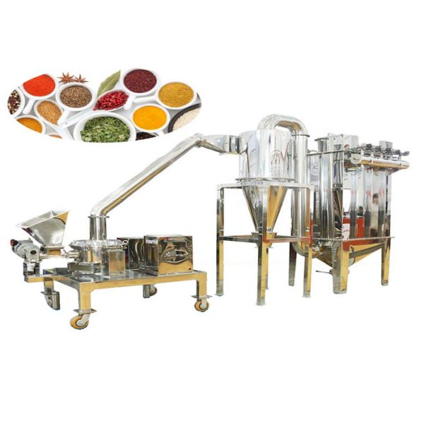 WFJ KRS 4-15kw Industrial Grinding Machine For Herbal Moringa Leaf Powder