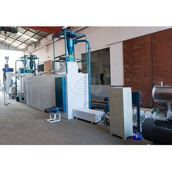 Floating Type Fish Food Processing Line 300-400kg/H Capacity With Accurate Control