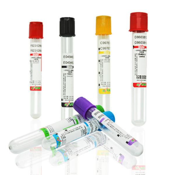 Safe Sterile Adult Medical Disposable Vacuum Blood Collection Tube Glass Or Pet EDTA Logo Printing