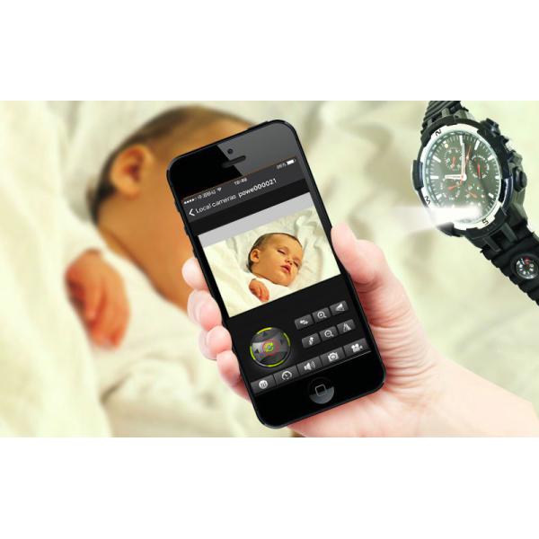 Y31 16GB 720P WIFI IP Spy Watch Hidden Camera Recorder IR Night Vision Home Security Wireless Remote Video Monitoring