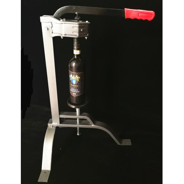 4.5kg Wine Floor Corker Adjustable Plunger Depth For Synthetic Plastic Corks