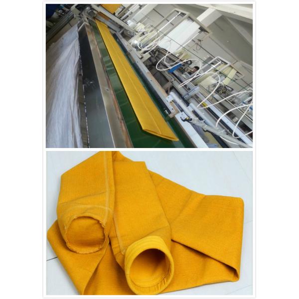 550GSM Cement Plant P84 Filter Bags PTFE Membrane Resistance To Acid