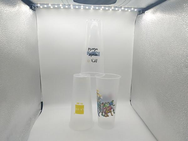 OEM / ODM PP Plastic Cup 1.2mm Thickness In-Mold Labeling Printing