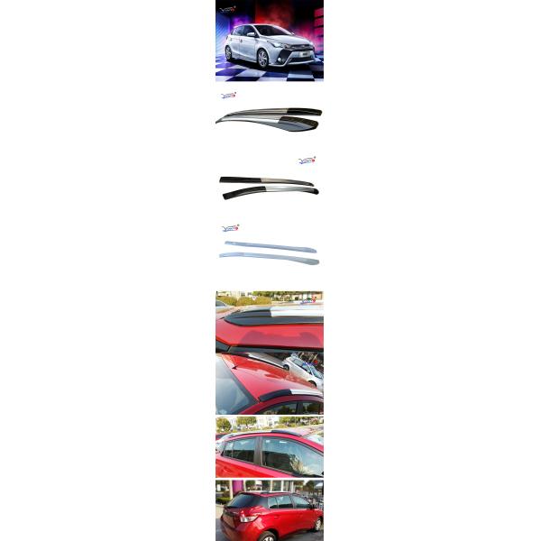 ABS / Plastic Car Top Carrier Rails , C068 Toyota Yaris Luggage Rack Rails