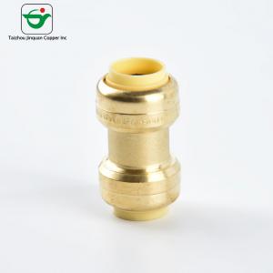 Cheap non toxic Quick Connect 1/2 Inch Brass Push Fit Fitting for sale