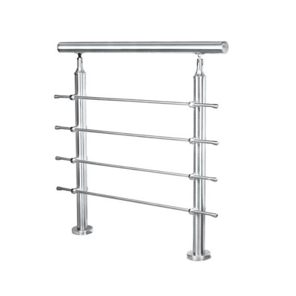 ROHS Iso9001 38mm Stainless Steel Stairs Railing