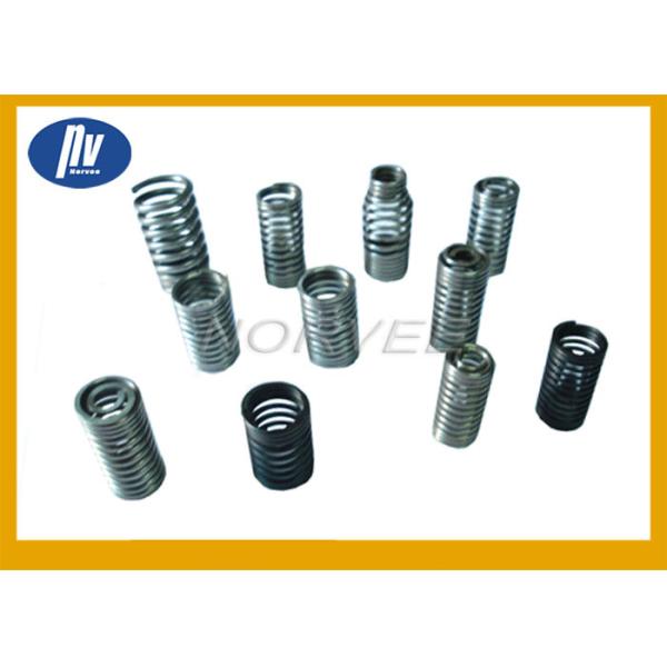 High Force Industrial Compression Springs , White Zinc Cabinet Gas Spring For Sofa Bed