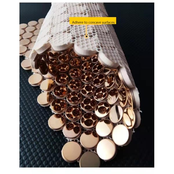 Stainless Steel Mosaic Tile Backsplash Stainless Steel Round Edge Tile Trim