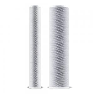 Cheap Carbon Air Filtration Filter for 20 Inch CTO Carbon Filter Cartridge in White and Blue for sale