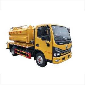 Cheap 3308mm Wheelbase Municipal Sanitation Truck 6MT Vacuum Suction Sewage Truck for sale