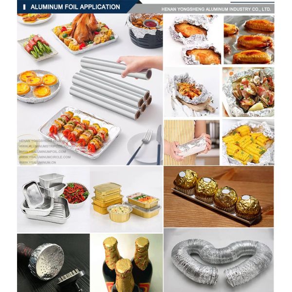 3003, 8011, 8079 Custom Aluminum Foil Rolls | For Baking, Food Packaging & Disposable Food Container Materials
