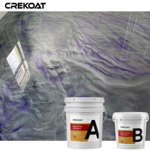 Cheap Marble Granite Look Metallic Epoxy Paint Custom Color Textures for sale
