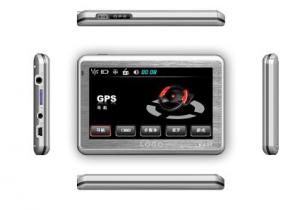 Cheap 4.3 inch Handheld GPS Navigator System V4307 + FM transmitter + SD card slot(up to 8G) for sale
