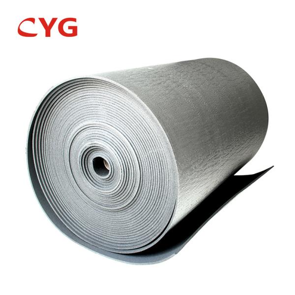 Heat Absorbing Sheets Fire-retardant Pipe Insulation Rubber HVAC Insulation Foam