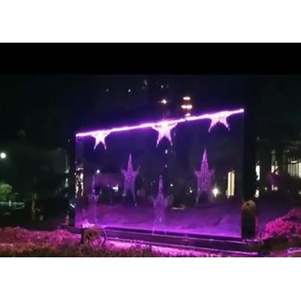 Customized Small Dancing Fountain , Commercial Digital Water Wall Fountain