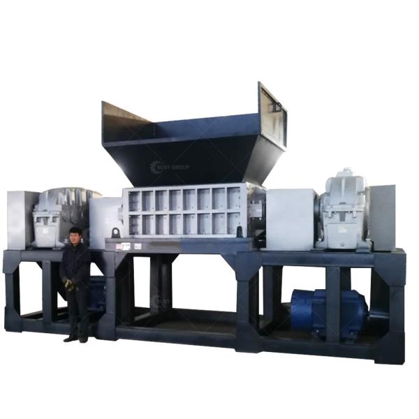 Double Shaft Scrap Aluminum Plastic Can Shredding Machine for Sustainable Development