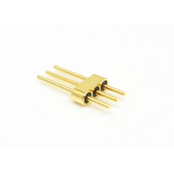 High Reliability Glass To Metal Seal Connectors Multi Pin Header Gold Plated JMC-1605