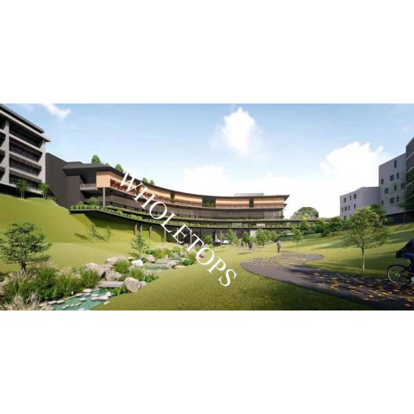 600mm-1400mm Length PVDF Coated Laser Cut Exterior Panels For Hospital