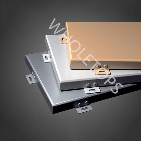 5.0mm Decorative Aluminum Panels PVDF Coated Exterior Metal Wall Panels