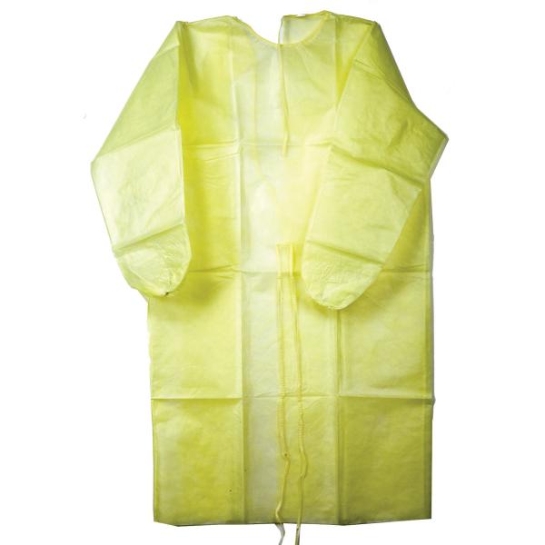 Personalized Hospital Polypropylene Isolation Plastic Disposable Gowns For Nurses