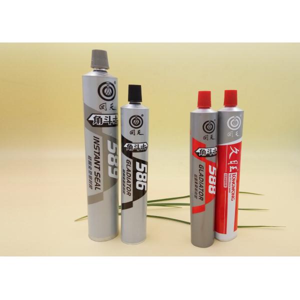 Flexible Adhesive Tube 13.5mm - 40mm Diameter Open Elongated Sealed Nozzles