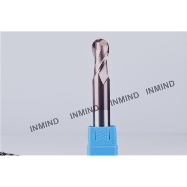 End Mill Sharpening Service Milling Tool Bits , AlTiN Coating 2 Flute End Mill