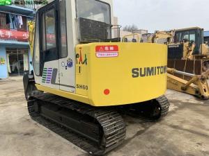 Cheap 6 Ton Operate Weight Used Excavator Machine 400mm Shoe Size 0.3m³ Bucket Size for sale