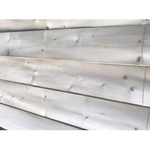Length 0.6m-2.8m Pine Wood Veneer Sheets For Furniture / Wooden Flooring