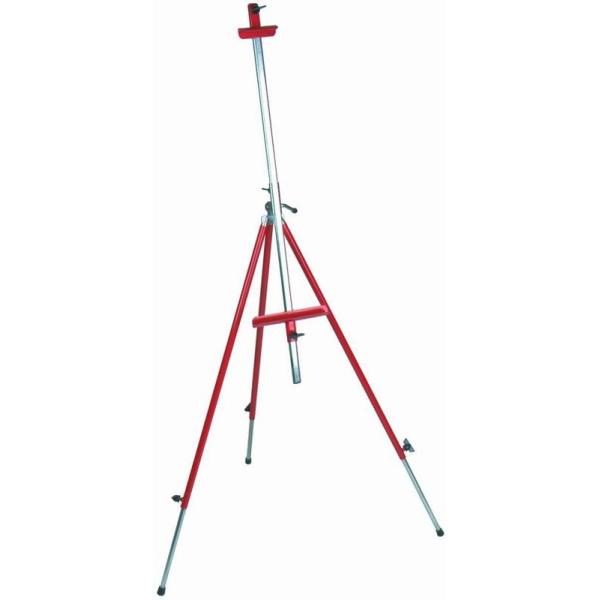 Steel Metal Display Easel Floor Stands With Bag , Outdoor Watercolor Easel Tripod