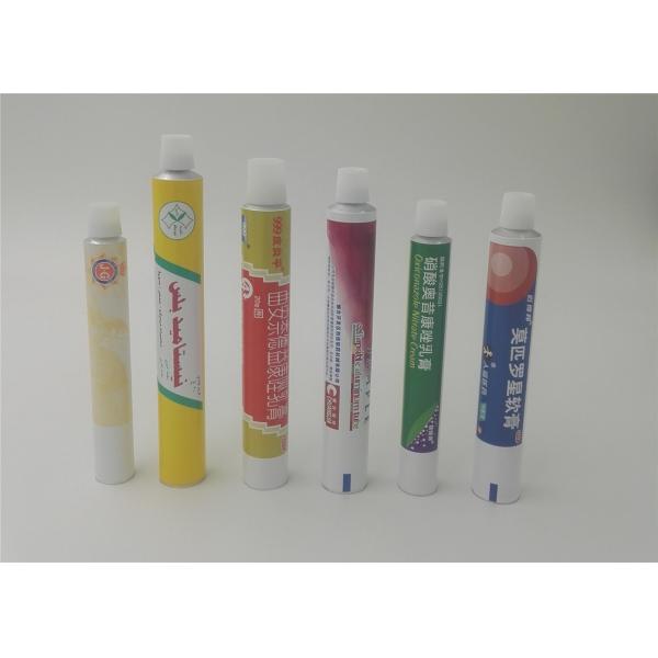 Soft Squeeze Tube Containers For Ointment Of Ketoconazol , Aluminum Toothpaste Tube