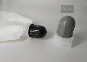 China Hair Care Products Pour Spout Caps With Black PE Material , OEM ODM Service on sale