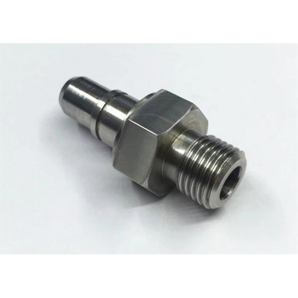 professional fabricating stainless steel porous inductive temperature and humidity gas sensor housing with outer threads