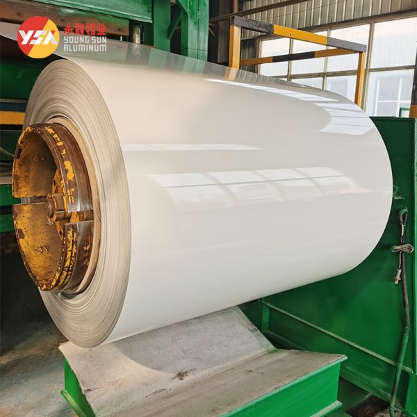 1060 1100 Color Coated Aluminum Roofing Coil PVDF/PE Coating Weather Resistant ASTM Standard