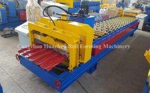 Cheap Roofing Glazed Tile Roll Forming Machine Light Weight High Strengt for sale