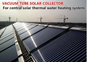 China Solar Thermal Heat Pipe Vacuum Tube Solar Collector High Efficiency OEM Service on sale