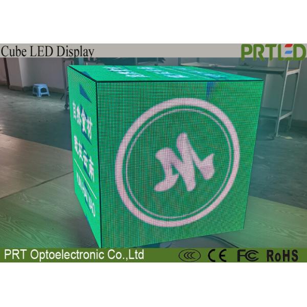 P3.91 P4.81 Outdoor Magic Led Cubes Display Screen Sign Ceiling Video Wall Boxes for shop advertising