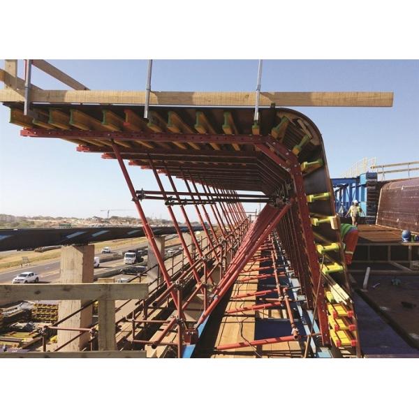 Precast Concrete Formwork System Adjustable Steady Flexible Steel Back Wall