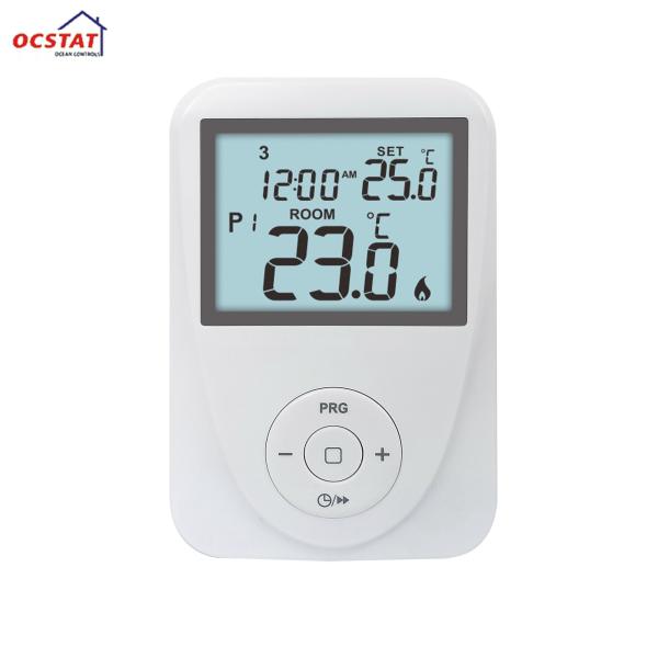 Riseem Gas Boiler And Electric Under Floor Heating Room Programmable Thermostat Keypad Lockout