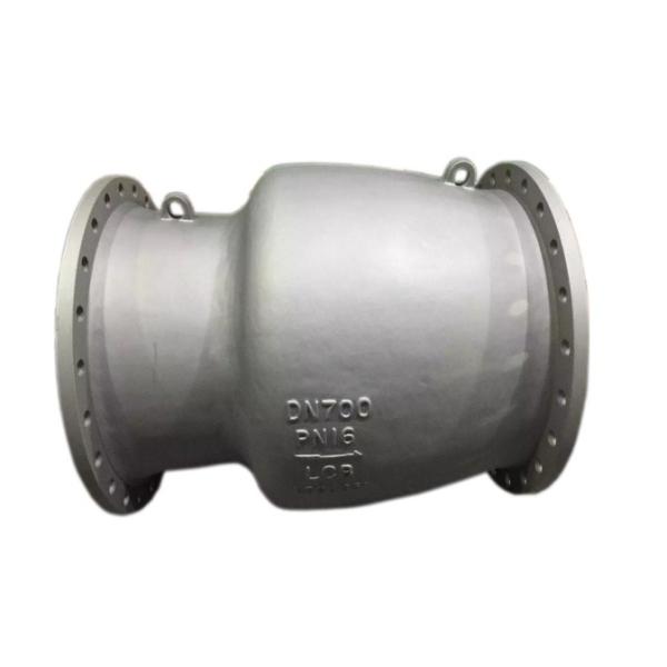 Axial Flow Cast Check Valve Venturi Port Low Noise Lower Water Hammer Damager