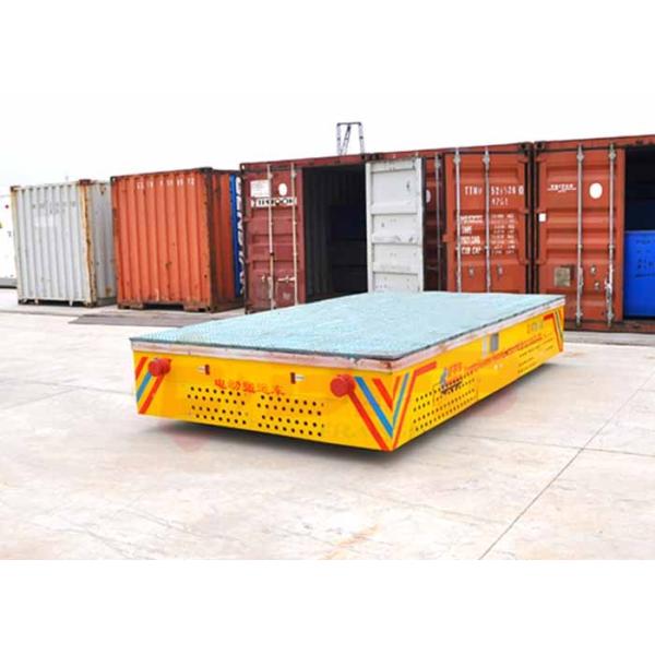 Intelligent Charger Trackless Transfer Cart Steerable Q235 Material 12 Months