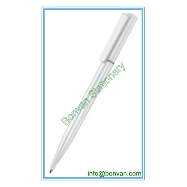 metal floater oil pen, metal fluit oil ball pen with customized sliding logo