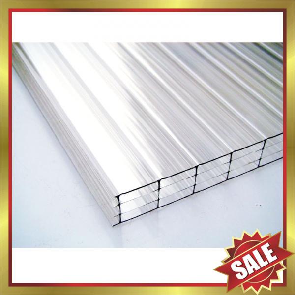 Quality four layers PC sheet,multiwall pc sheet,multi wall pc sheet,cell polycarbonate sheet,four wall pc sheet-excellent cover! wholesale
