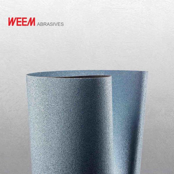 Y Weight Waterproof Polyester Belt / P100 Zirconia Alumina Sanding Belts
