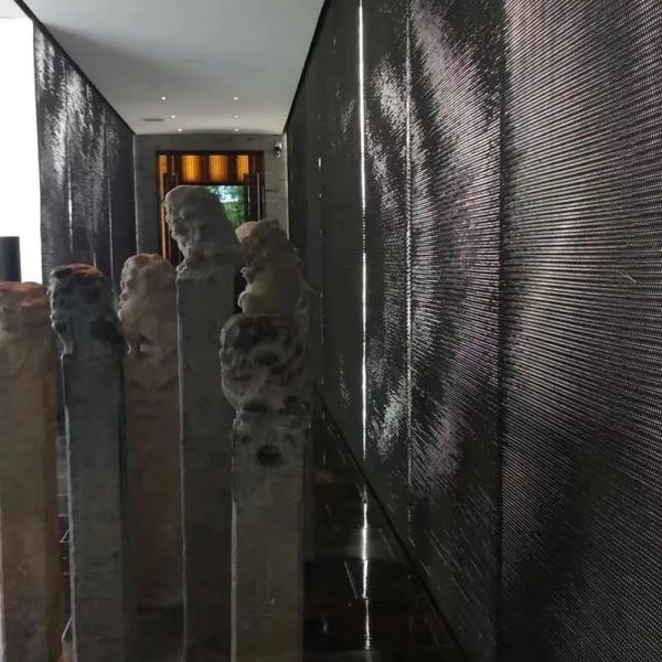 Corrosion Resistant Spiral Wire Mesh Square Opening For Heavy Duty Screening