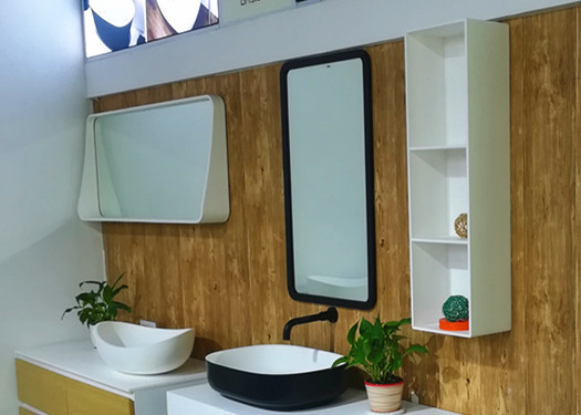 Artificial Corner Bathroom Shelf Wall Mounted Home Hotel Indoor Use