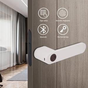 Cheap Remote Control Smart Fingerprint Door Lock Smartphone Bluetooth For Room Door for sale
