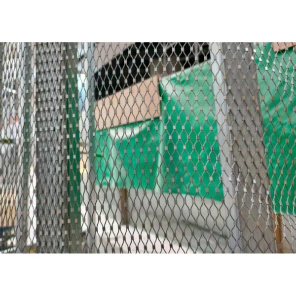 Knotted Rope Mesh 10*10mm Stainless Steel 304 Zoo Rope Netting with 1.2mm Wire Diameter