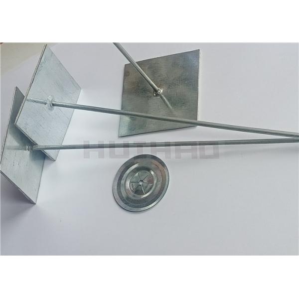 200mm Galvanized Steel Self Stick Insulation Hangers For Hvac Ductwork