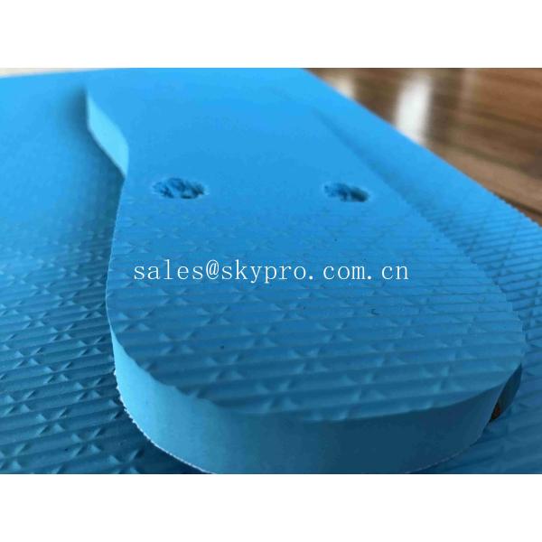 Blue EVA Foam Sheet Good Memory Foam Sheet for Making Shoes Sole Flip Flop