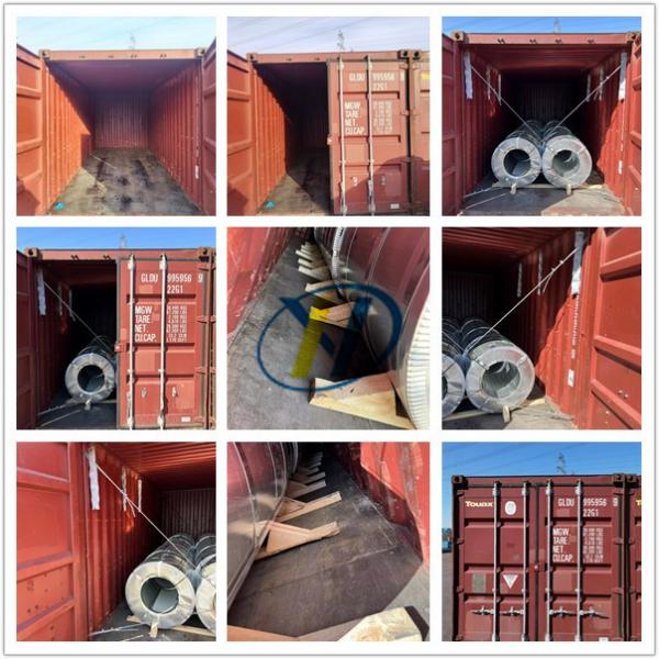 Z80 Red Coating Prepainted GI Steel Coil 15um / 7um For Wall Fence SGCC